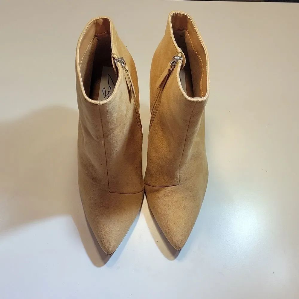 ZEGARRA POINTED TOE SUEDE HIGH HEEL STILETTOS ANKLE BOOTS - Picture 12 of 15